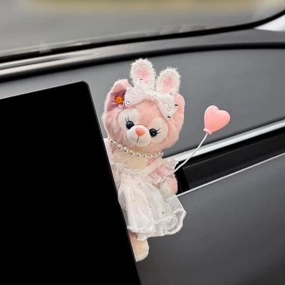 display screen, plush car interior | Car ornaments - purchasing-agent-level-sweet-face-selectionbelle