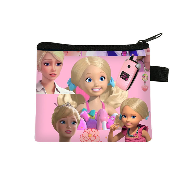New Bags Barbie Princess Children Cartoon Mini Girls Coin Purse Cute Pink Card Holder Cross-Border Wholesale Hot New Bags Barbie Princess Children Cartoon Mini Girls Coin Purse Cute Pink Card Holder Cross-Border Wholesale Hot