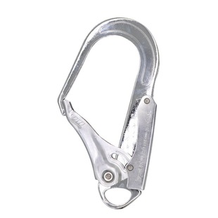 Open 60mm safety belt big hook aerial work Fire Rescue super large automatic locking steel safety buckle