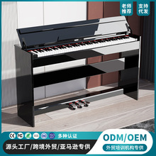 电钢琴88重锤钢琴成人款考级家用智能多功能立式电子琴厂家批发