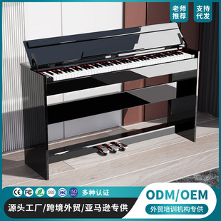Electric Piano 88 Heavy Hammer Piano Adult Test Grade Home Intelligent Multifunctional Vertical Electronic Piano Factory Wholesale