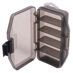 Thickened M6 Five-Grid Fishing Tackle and Lure Glitter Storage Box Accessories Set Plastic Tool Box Lure Box