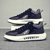 Fashionable footwear, trend sports shoes for leisure, high comfortable sneakers, city style