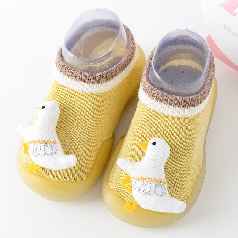 Nuevo bebé niño zapatos de fondo suave antideslizante lindo bebé piso zapatos calcetines primavera y otoño interior fresco niños calcetines Zapatos