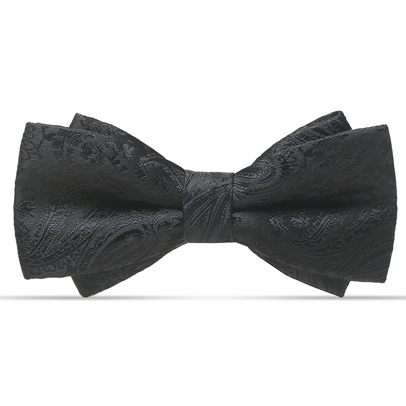 ↤↤↤우아한 블랙 캐슈 나트 보타이