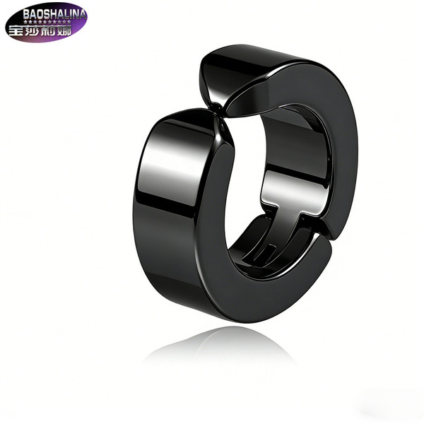 Black earrings