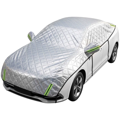 Car snow shield – and leaf-proof cover