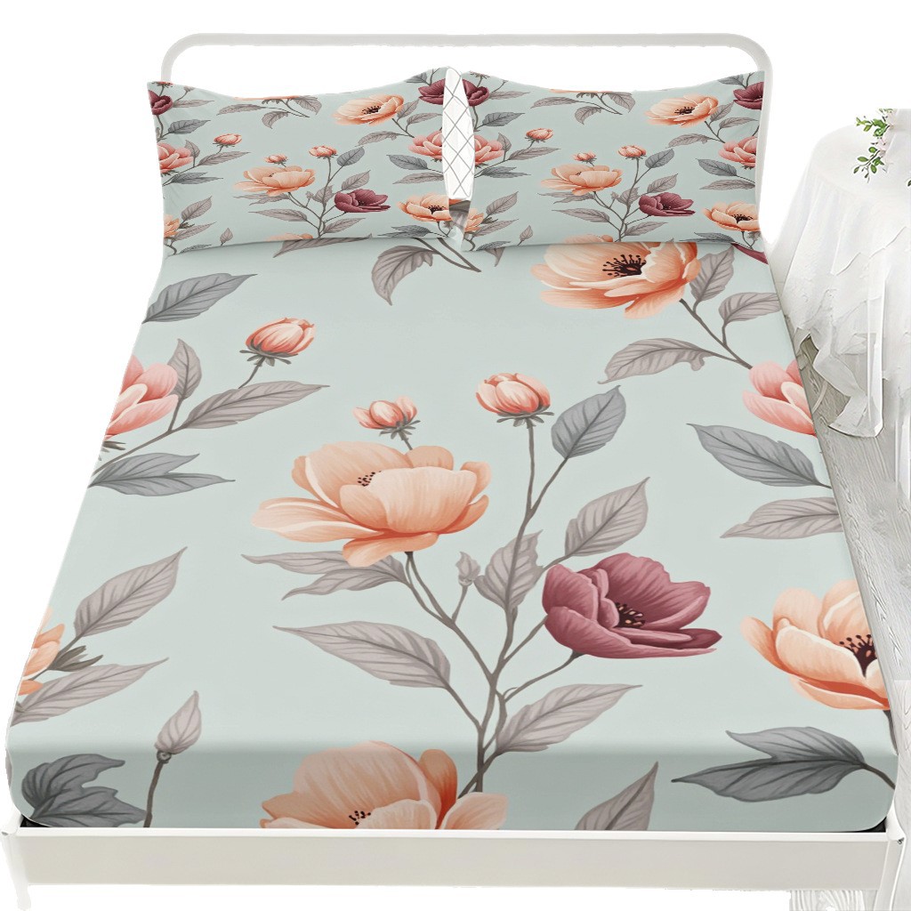 TEMU / JIT fabricación transfronteriza 3D impresión digital 90g fábrica de fuentes de kit de cama de lana