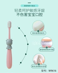 Vidi Bear Children's Toothbrush Ultra-Fine Soft Hair Gentle Infant Toddler Toothbrush 10,000 Hairs Toothbrush Pack