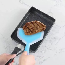 现货 玉子烧硅胶锅铲 宽口披萨铲牛排 不粘锅硅胶铲 烙饼硅胶铲子