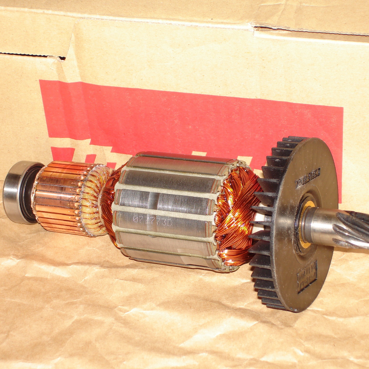 Makita日本牧田电镐HM1306转子日本品牌电凿马达芯