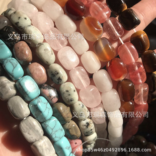 7*11mm �����L���Kɢ�鴮�� ��Ȼʯ��觷������Ӹ��� diy�Ʒ���