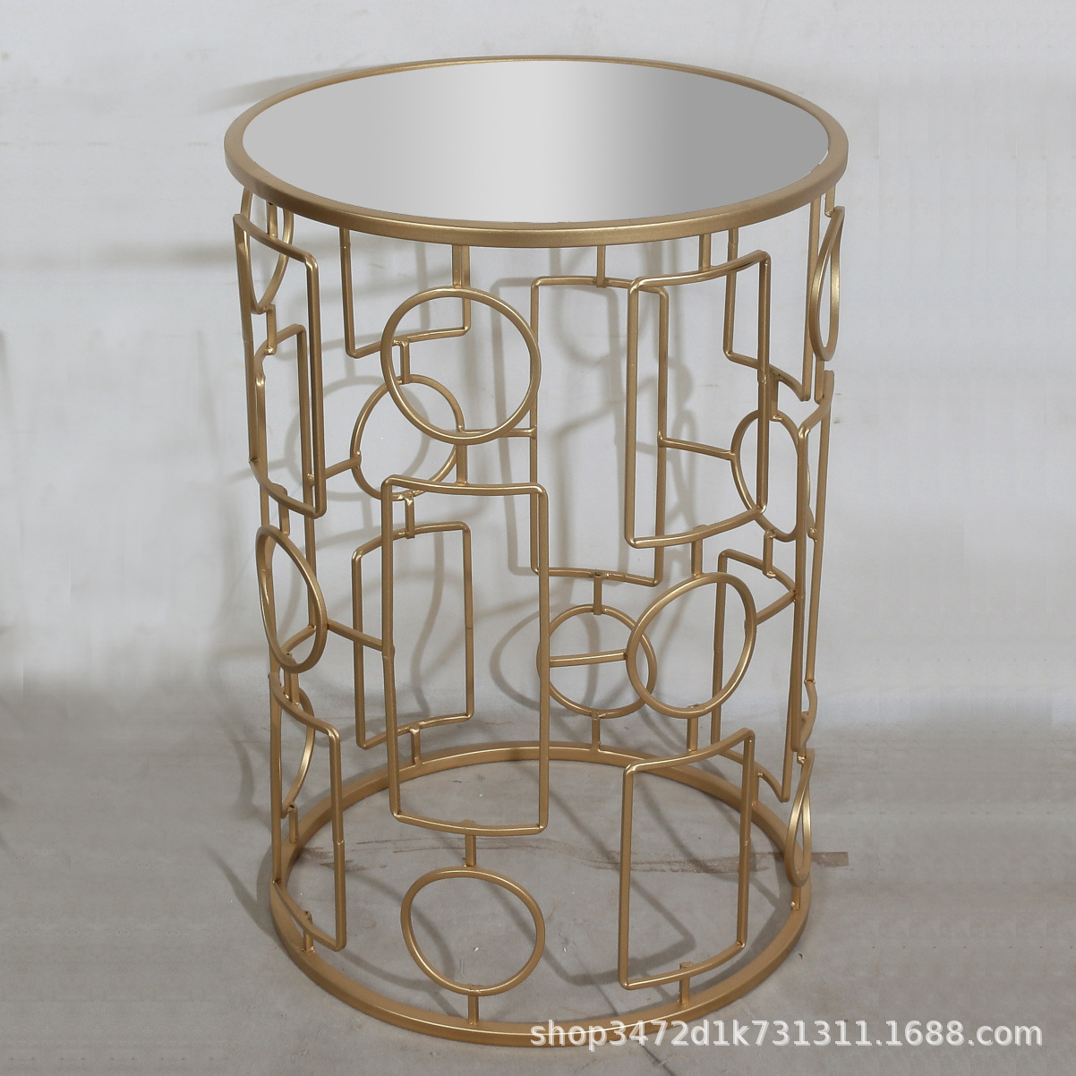 客廳沙發(fā)玻璃邊桌邊幾小圓桌咖啡桌花盆架 玄關(guān)明鏡邊幾角桌