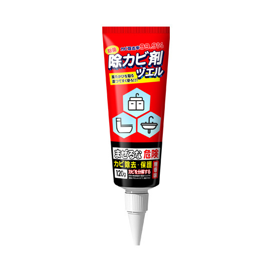 カビ取りジェル、カビ取り剤、家庭用除染剤、キッチン冷蔵庫、洗濯機クリーナー、カビ取り洗面台|undefined