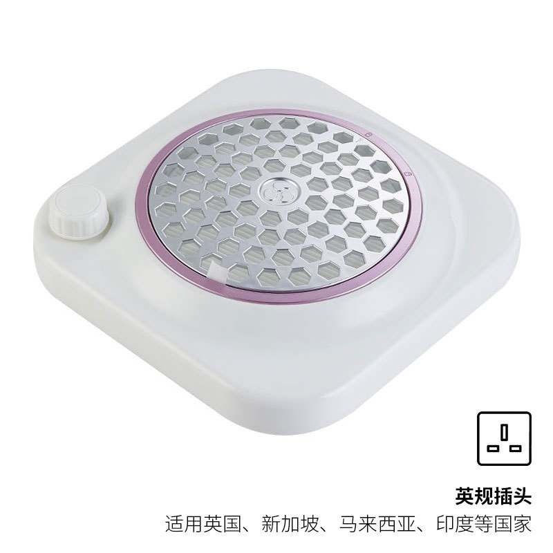 80W de alta potencia de la aspiradora de uñas portátil colector de polvo centrífugo aspiradora de escritorio de gran succión transfronteriza al por mayor