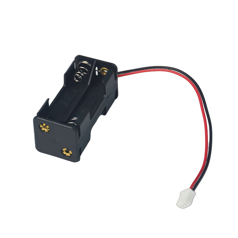 带端子电池盒五号5号七号7号18650号电池盒电池座电池仓带端子线