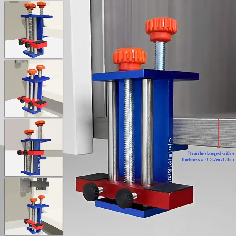 캐비닛 도어 보조 설치 ARTIFT 다기능 캐비닛 도어 수동 설치 보조 고정 장치 바닥 캐비닛 옷장 평면 바닥 문