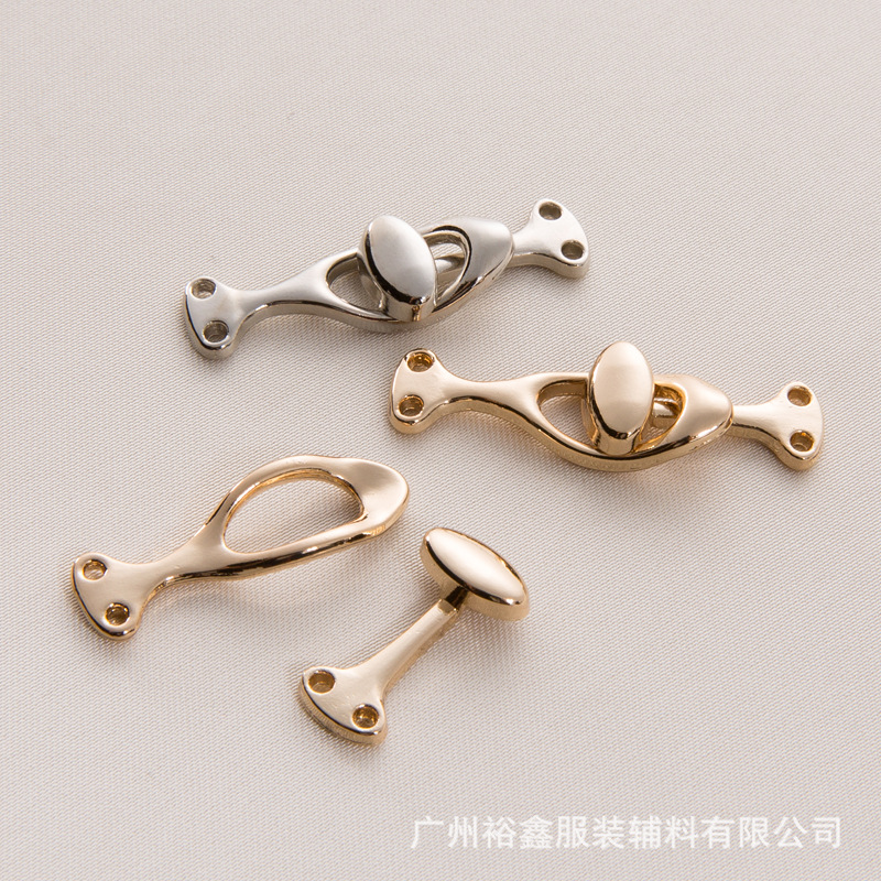 金属盘扣汉服唐装子母扣旗袍复古对扣大衣披风女装古风装饰搭扣