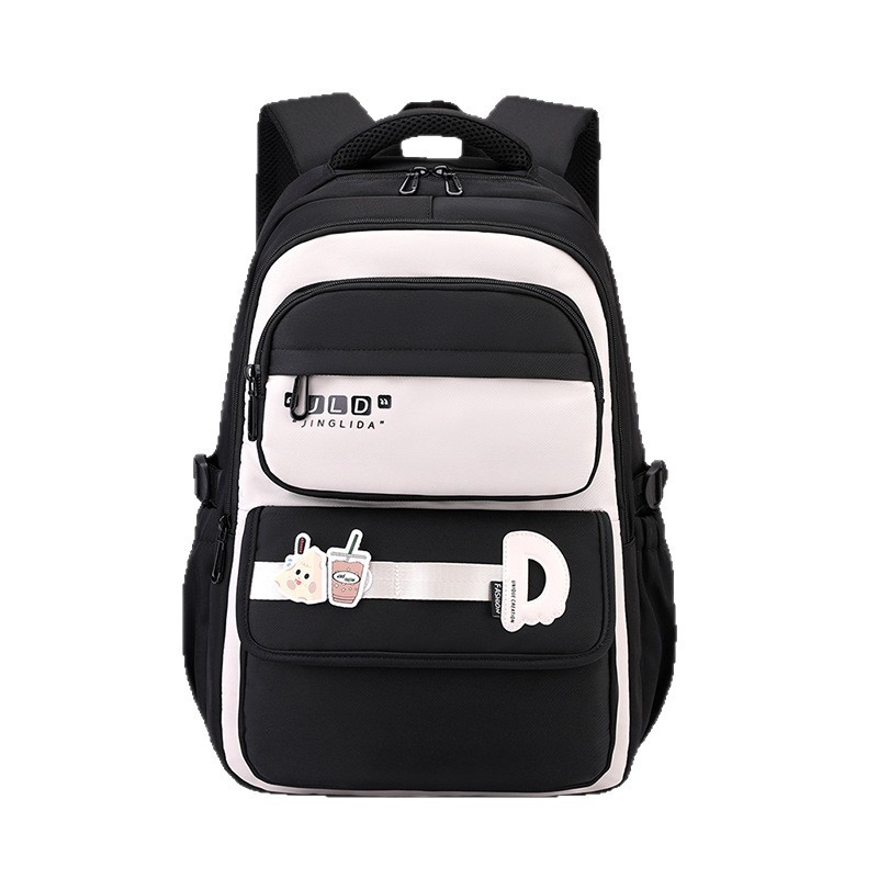 Mochila escolar Jianglida para estudiantes de secundaria, mochila ligera para niñas, mochila informal de gran capacidad para estudiantes de secundaria