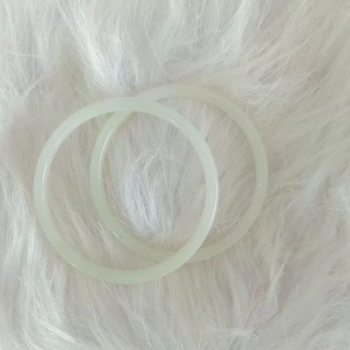  retro glass small bell, thin bracelet, hanfu with accessories