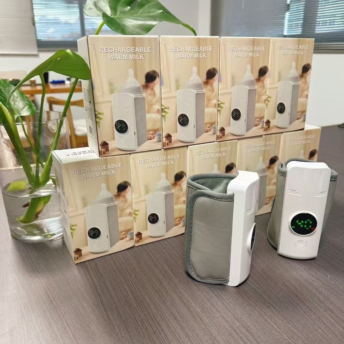 Cross-Border Constant Temperature Bottle Cover USB Portable Milk Regulator Charging Insulation Cover Heating Universal Adjustable Temperature Outdoor Night Milk