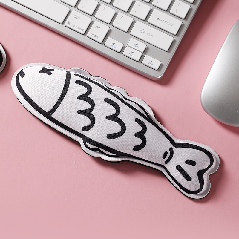 Alfombrillas de ratón transfronterizas, divertidas y variadas, reposamuñecas, alfombrillas de ratón de alta calidad con formas especiales, alfombrillas de ratón de dibujos animados para hombres y mujeres