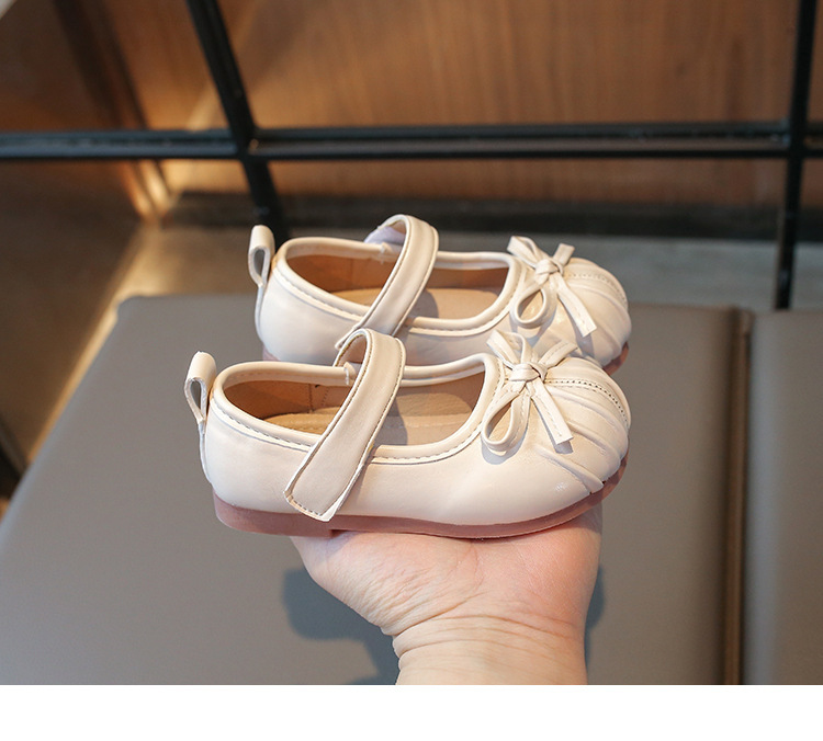 Mocassins en cuir pour filles avec semelle souple princesse_voghion.com