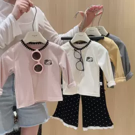 童家居服套装;童套装;普通外套