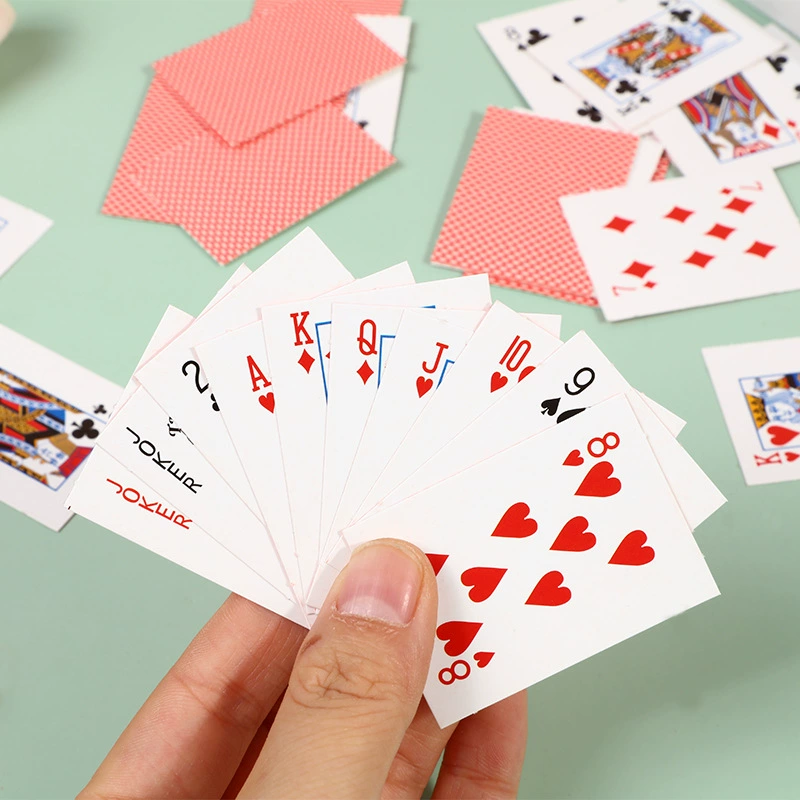 Small cartoon cute playing cards