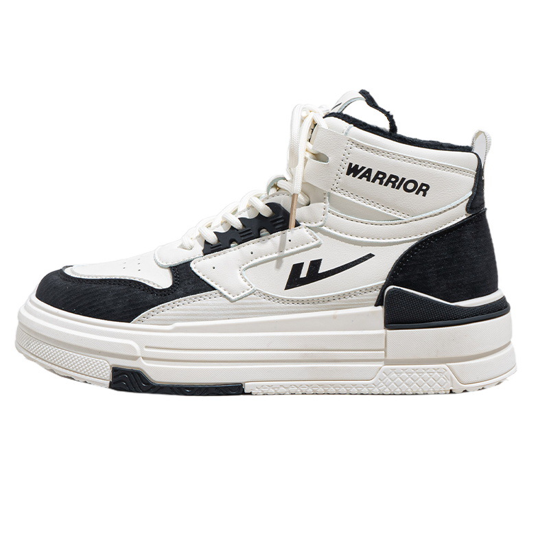 Zapatos de skate cómodos con suela gruesa de color de retroceso simple y alto, nuevos zapatos de primavera de estilo único, todos los días, zapatos de mujer de estilo universitario.