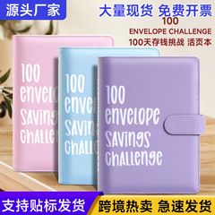 100 Envelope Challenge 100天存钱挑战活页本现金信封预算存钱本