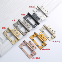 ステンレス4/5寸の母のヒンジの部屋の寝室の中の木の蓮の葉は溝を開けないで蝶を静かにします。