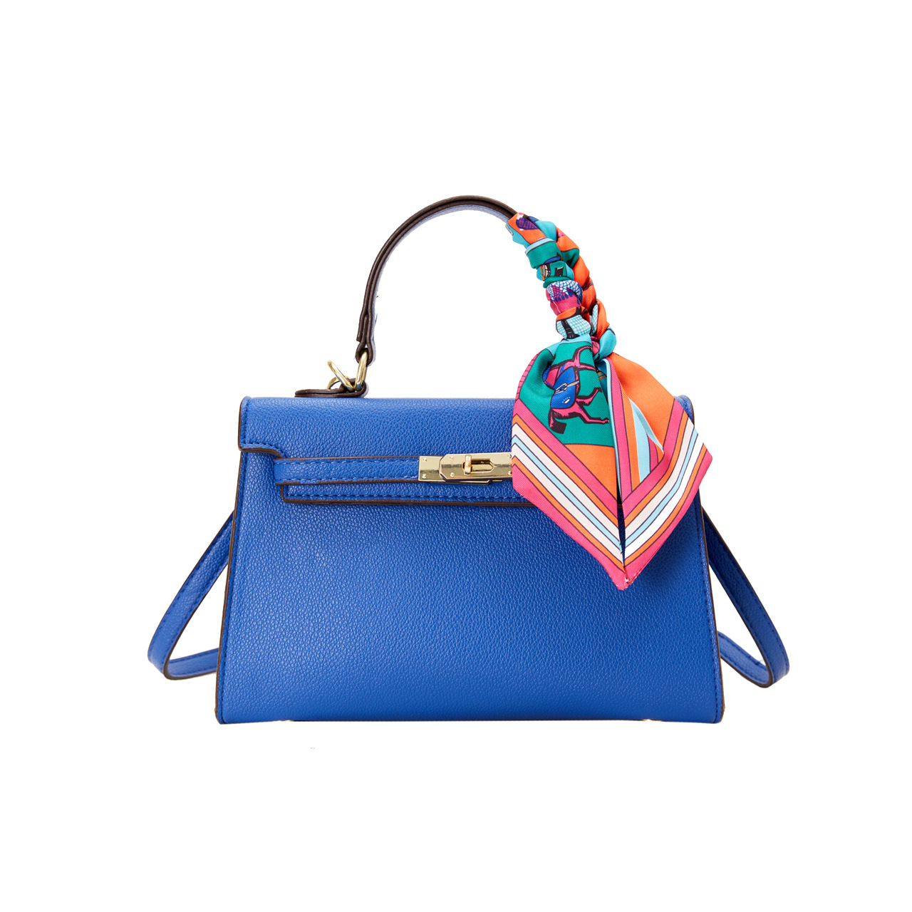 Bag2024 nuevo sentido de alta gama bolso portátil transfronterizo platino Kelly bolso moda femenina 100 bolso de hombro único