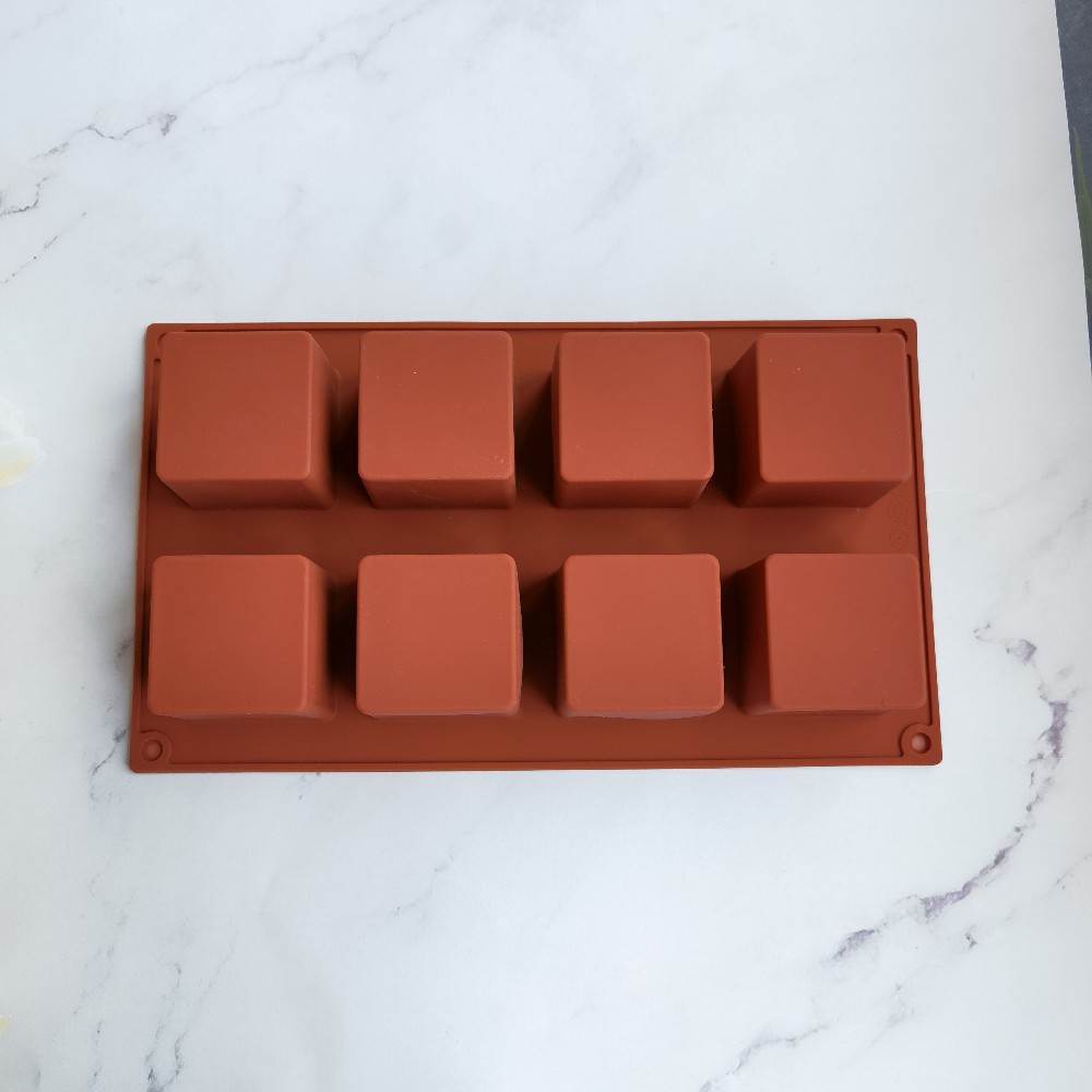 8 molde de pastel cuadrado 423 molde de galletas dulces molde de silicona molde de pastel de mousse molde de gelatina