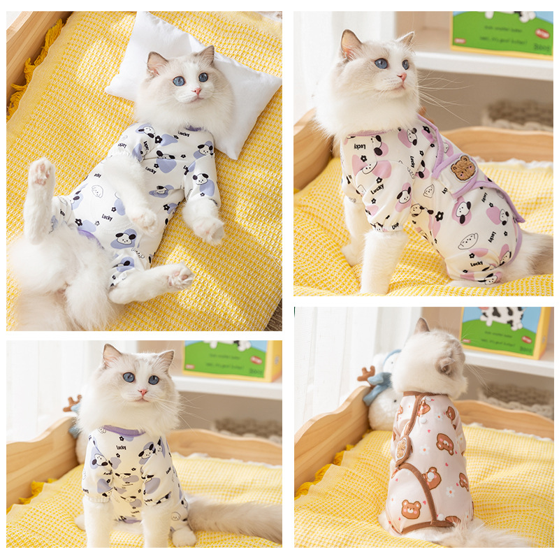 Ropa de aire acondicionado cálido de otoño e invierno para gatos