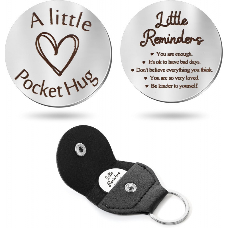 Cross Border Stainless Steel Colorful Keychain Sureio Jewelry Gift