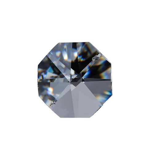 Home Decor Lamps and Lighting Double Socket Octagonal Bead Curtain Crystal Pendant Light Fixture Accessories Material Bead Curtain Scatter Beads Wholesale