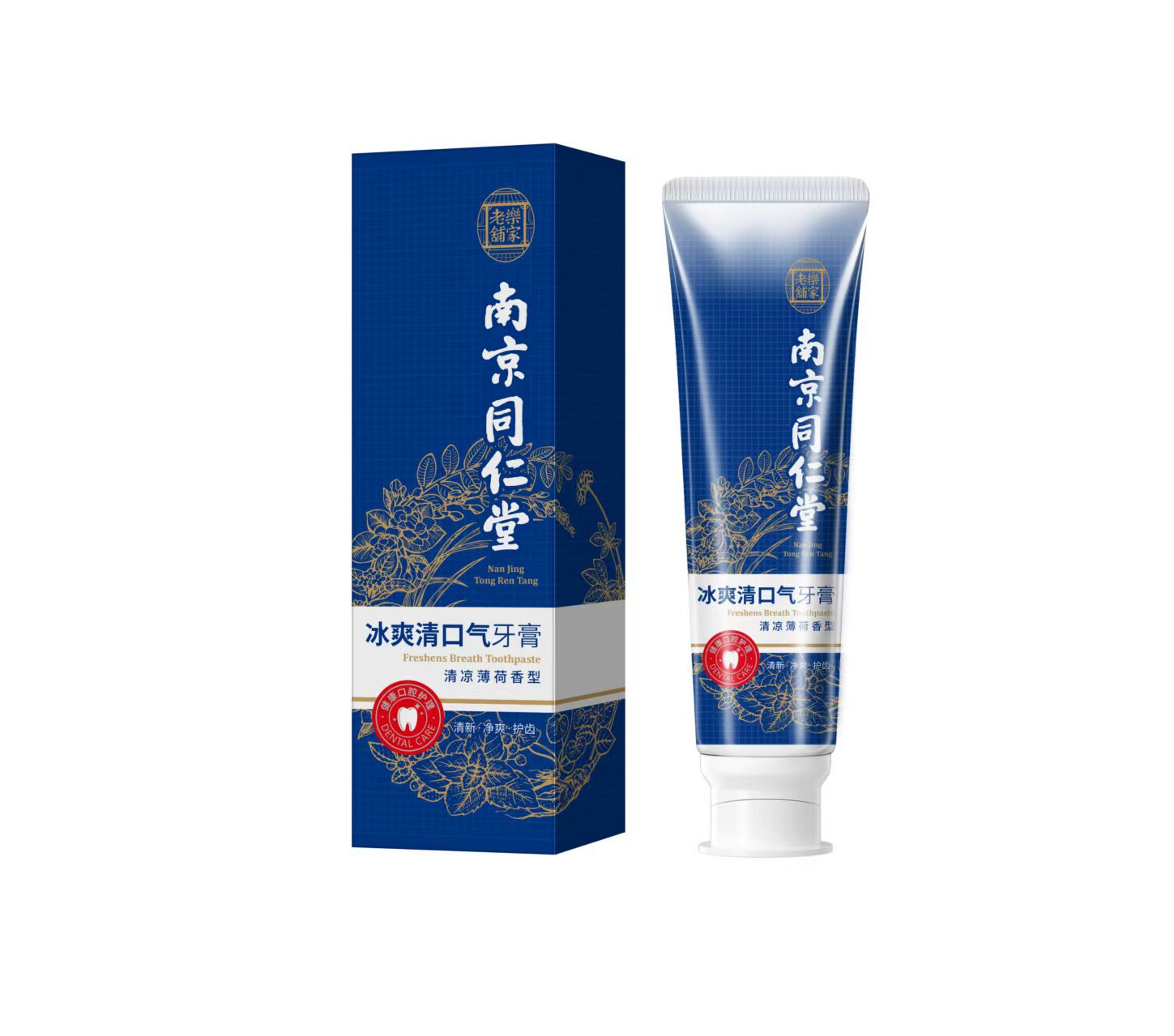 난징 통렌탕 쿨 브레스 치약 (140g)