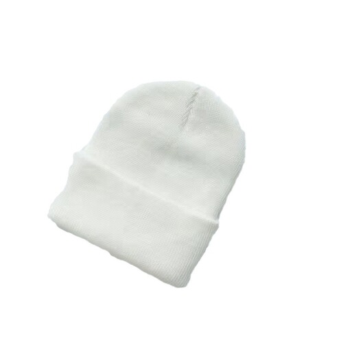 Custom-made solid-color knitted hats for foreign trade, women's autumn and winter versatile plain pure acrylic wool hats, men's Korean-style pullover caps