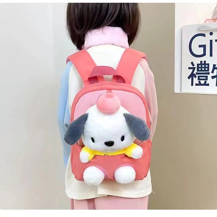 3D unicornio estereoscópico mochila juguete de peluche jardín de infantes caricatura lindo mochila pequeña mochila ligera