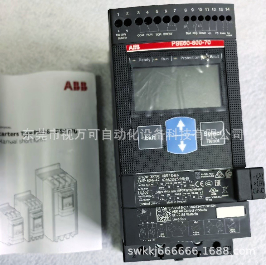 PSR25-600-70  ABB软启动器 全新正品 现货 质保1年 议价出