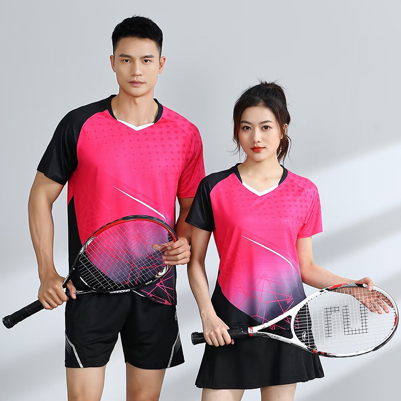 Speed wholesale Korean version of women's short breathable quick-drying table tennis tennis badminton suit suit men's and women's new spring and summer