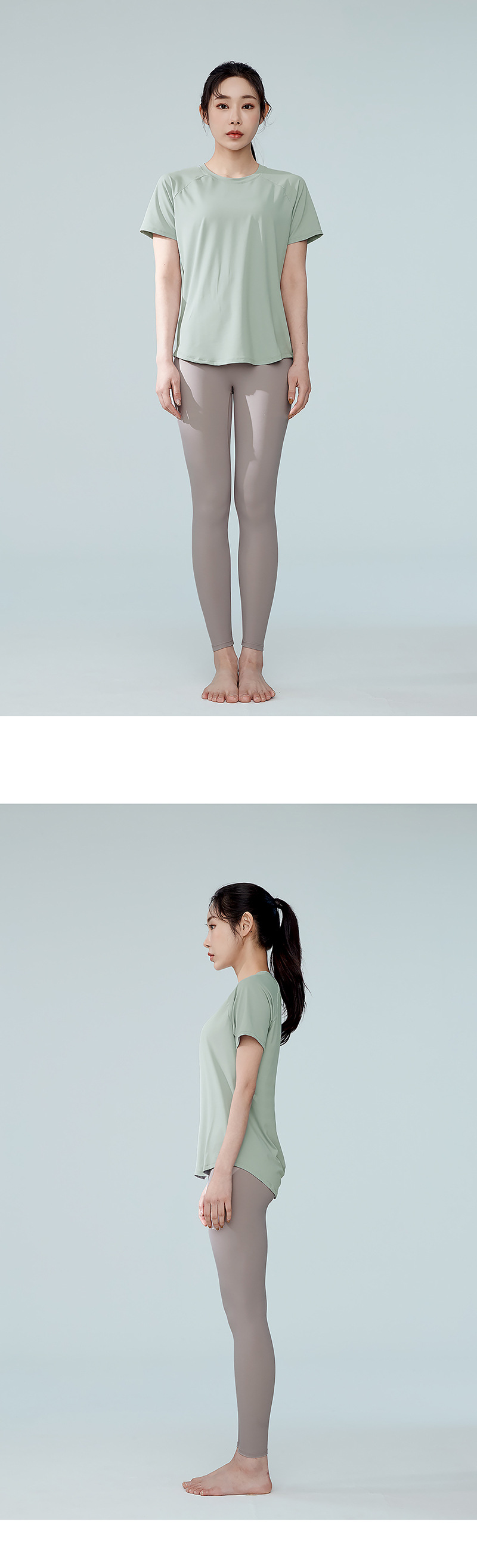Simple Style Solid Color Nylon Cotton Blend Active Bottoms Leggings display picture 103