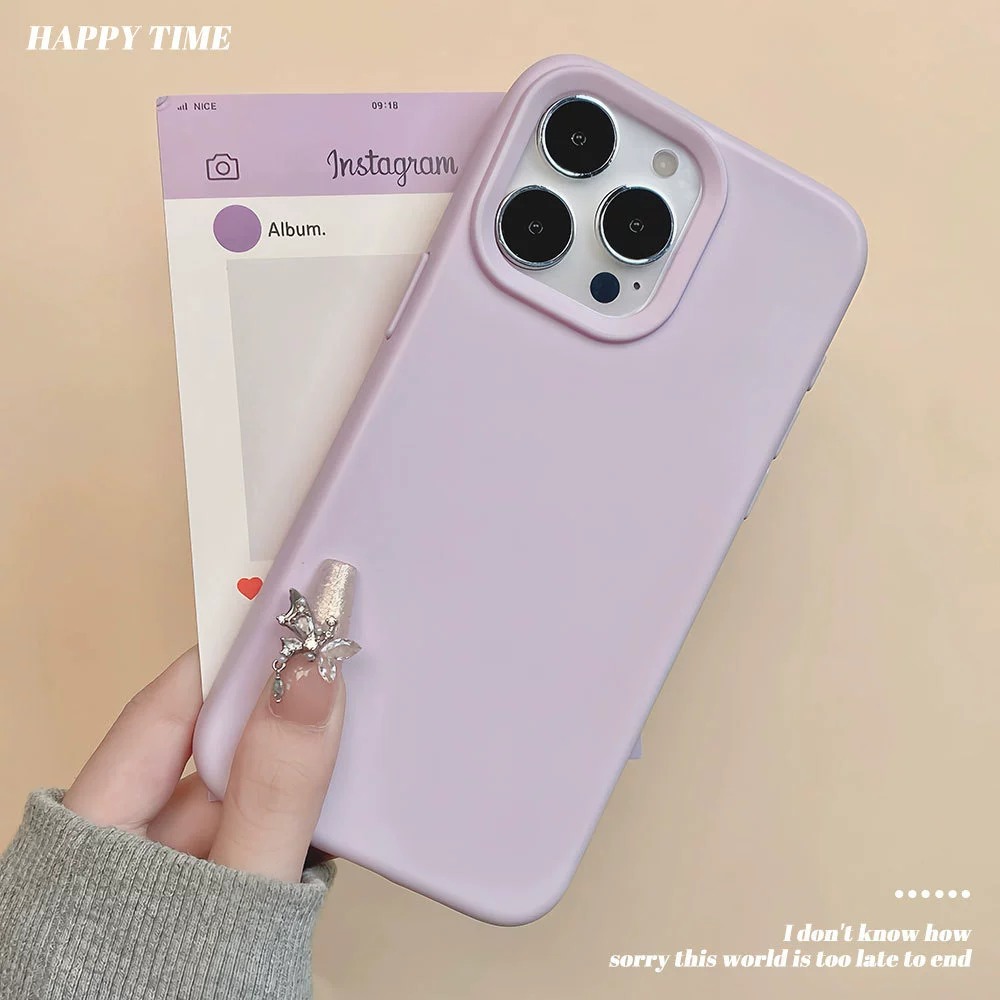 Чехол для телефона (Apple iPhone 16) силиконовый матовый, защита от падений, тонкий элегантный дизайн
