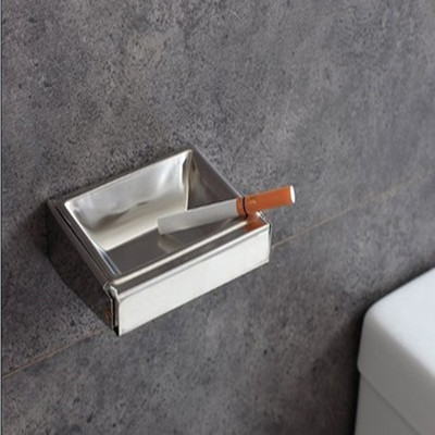 Factory wholesale stainless steel wall-mounted ashtray tipping bucket easy to clean high-speed service area ashtray toilet Factory wholesale stainless steel wall-mounted ashtray tipping bucket easy to clean high-speed service area ashtray toilet