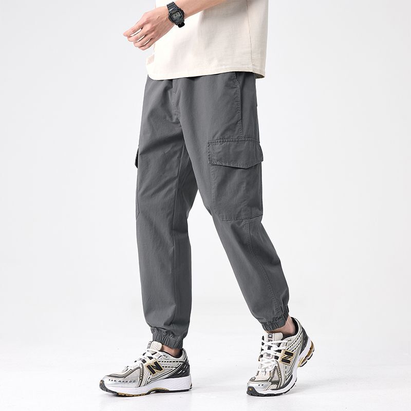 26 Years of Experience in Designing Simple, Loose-Fitting, Solid-Color Men's Clothing; Niche Trendy Brand; Comfortable Cotton Casual Pants for Men
