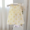 Summer children's sleevless dress, skirt