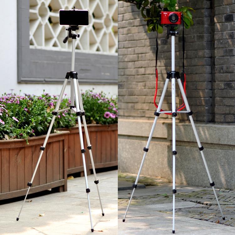 三脚架拉申后1.5米高/单反相机支架三脚架/道具相机三脚架/手机架
