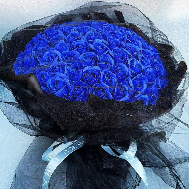 バラの花束、バレンタインデー、大晦日、ガールフレンドの誕生日、ロマンチックな石鹸、プリザーブドフラワー|undefined