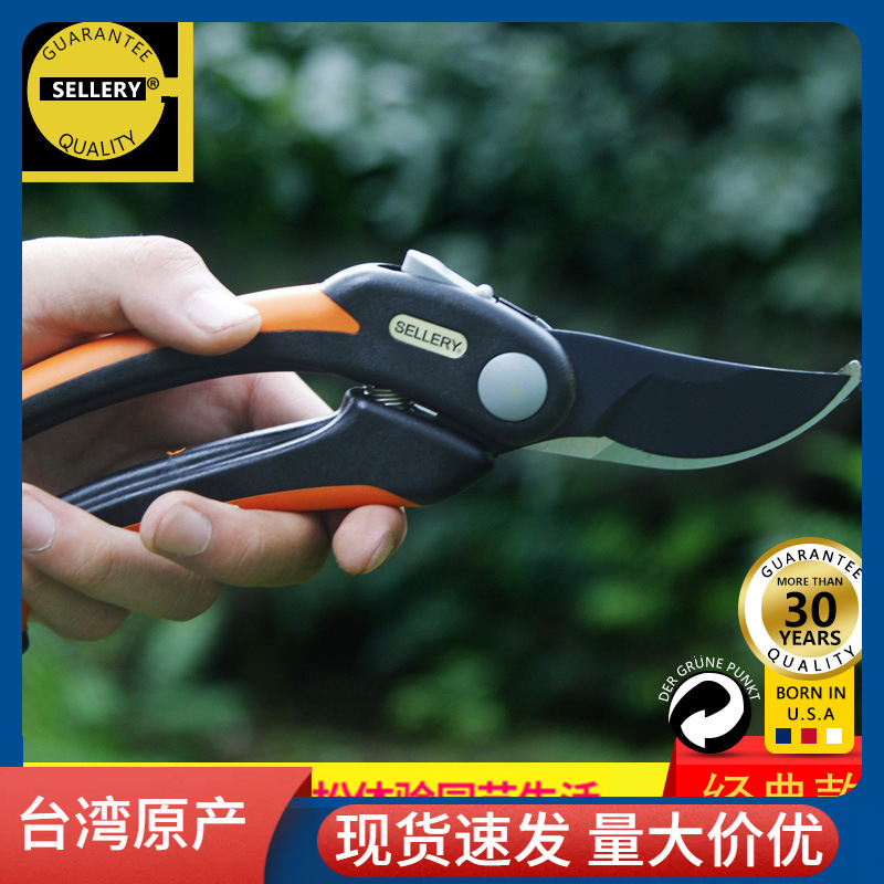 史拉力台湾原产园艺修枝剪树枝盆栽绿植修剪园林造型剪刀园艺工具